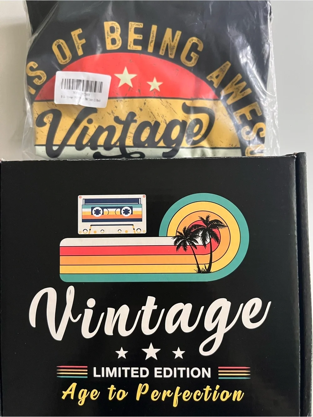 Vintage 40th Birthday Gift Box Set 1986 BNWT NEW